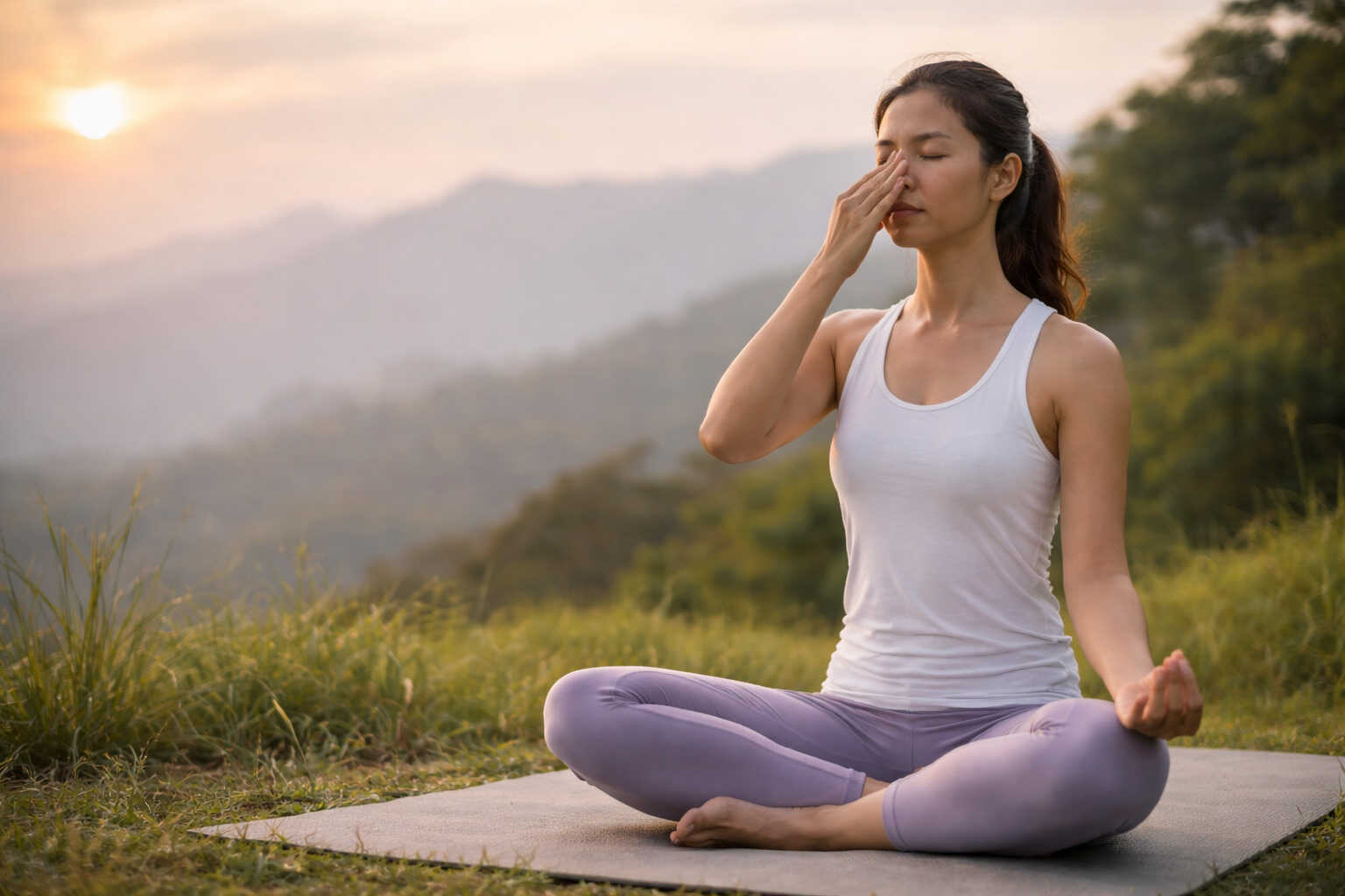 Chandra Bhedana Pranayama